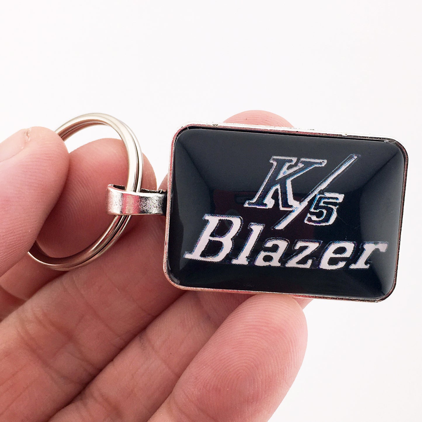 Vintage Chevrolet K5 Blazer Fender Emblem 1 x 1.25 Keychain