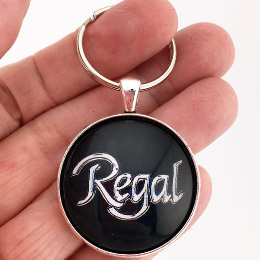 Vintage 1978-1983 Buick Regal Emblem Badge 1.2" Keychain