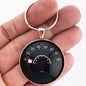 Vintage 1988-1991 Chevrolet Truck 80-85 MPH Speedometer 1.2" Keychain