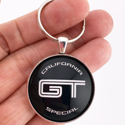 Ford Mustang California GT Special Emblem Badge 1.2" Keychain