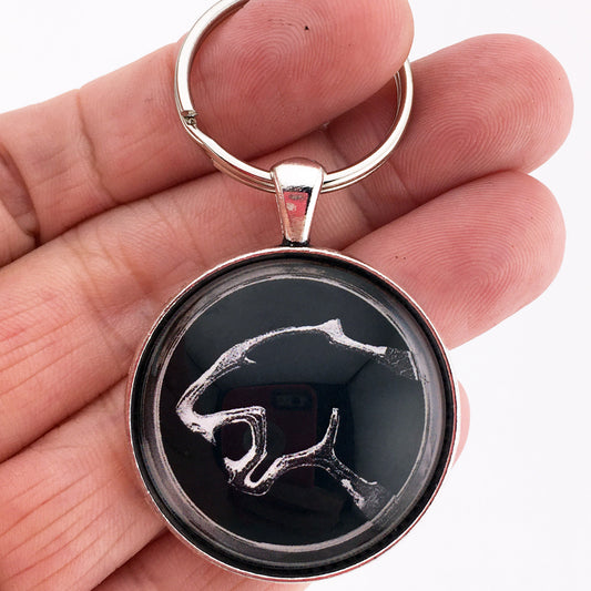 Vintage Mercury Cougar Emblem Badge Logo 1.2" Diameter Keychain