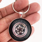 Vintage Hurst Olds Eagle GT II Rally Wheel 1.2" Diameter Keychain