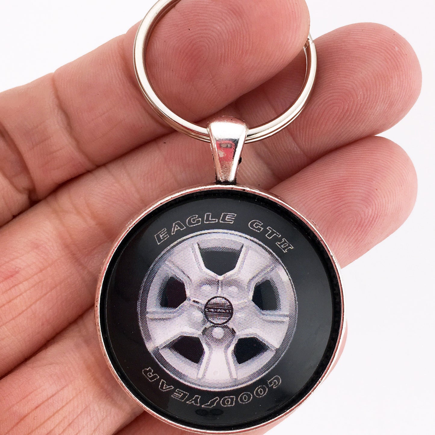 Vintage Chevrolet Monte Carlo SS N90 Eagle GT II 1.2" Diameter Keychain