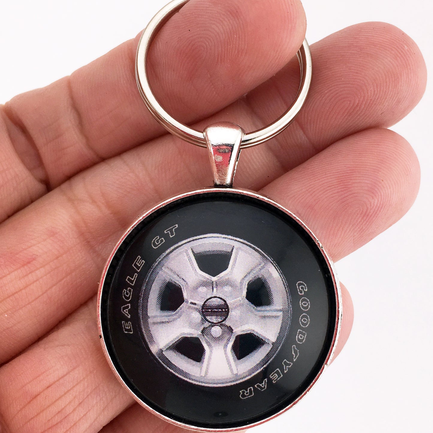Vintage Chevrolet Monte Carlo SS N90 Eagle GT 1.2" Diameter Keychain