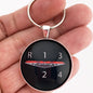 Vintage Pontiac GTO 4 Speed Shift Knob 1.2" Diameter Keychain