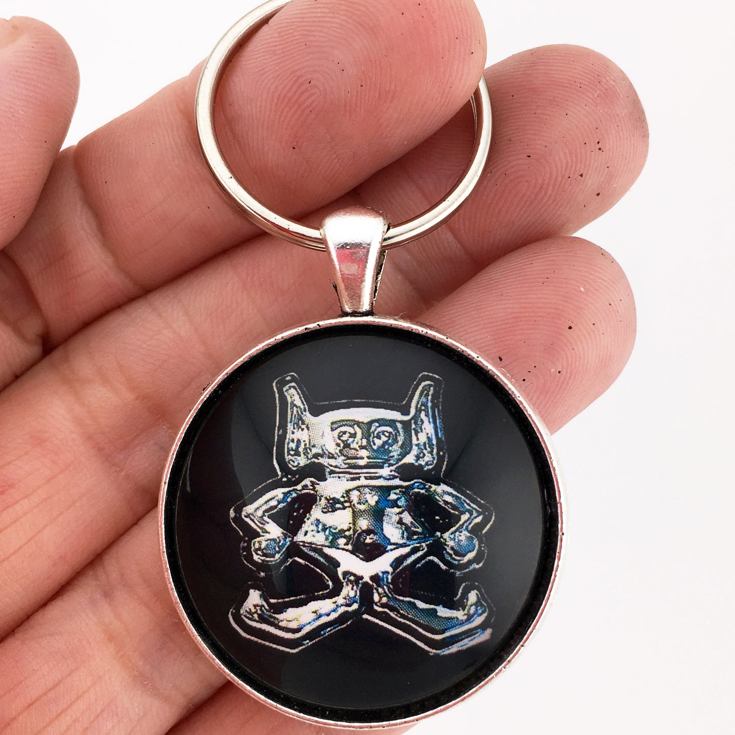 American Motors Corporation Gremlin Badge Emblem 1.2" Keychain