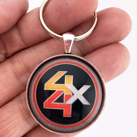 Vintage Chevrolet 4x4 Blazer Wheel Center Cap Emblem 1.2" Keychain