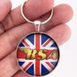Vintage BSA Birmingham Small Arms Motorcycle Emblem Badge Logo 1.2" Diameter Keychain (Copy)