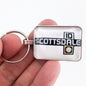 Vintage Chevrolet Scottsdale 10 Fender Emblem 1 x 1.25 Keychain