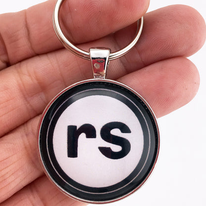 Vintage Chevrolet Camaro RS Horncap Emblem 1.2" Keychain