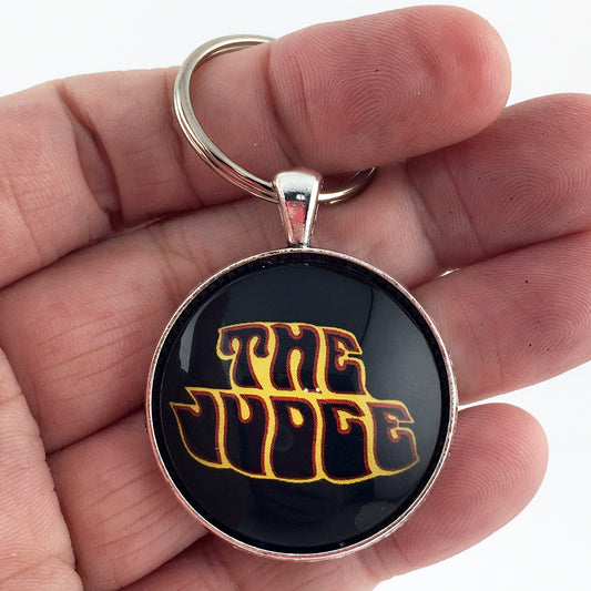 Vintage Pontiac GTO The Judge Decal Emblem 1.2" Diameter Keychain