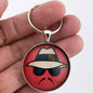 Lowrider Low Low Logo Emblem Badge 1.2" Diameter Keychain