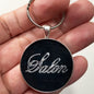 Vintage Oldsmobile Cutlass Salon 1973-1977 Emblem 1.2" Diameter Keychain