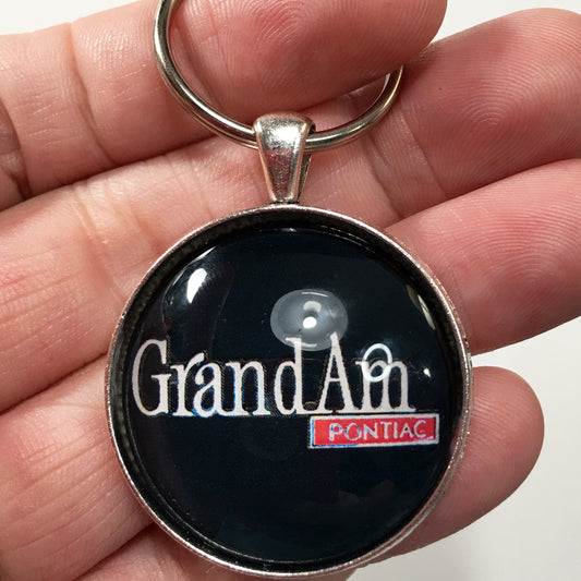 1973-1975 Pontiac Grand Am Fender Emblem Badge Ornament 1.2" Diameter Keychain