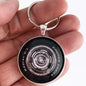 Vintage Chevrolet Monte Carlo Rally Wheel Cooper Cobra Tire 1.2" Diameter Keychain