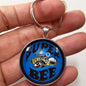Vintage Dodge Super Bee Emblem Badge Ornament Logo 1.2" Diameter Keychain