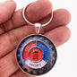 Vintage Ford Gran Torino Sport Grille Emblem Badge Logo 1.2" Diameter Keychain