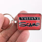 Vintage Dodge Valiant Scamp Emblem Badge Logo 1" x 1.25" Diameter Keychain