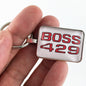 Ford Mustang Red BOSS 429 Fender Decal 1 x 1.25 Keychain