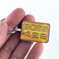 Ford Mustang Gold BOSS 429 Fender Decal 1 x 1.25 Keychain