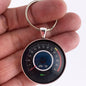 Vintage Firebird Trans Am 70K RPM Tachometer Gauge 1.2" Diameter Keychain