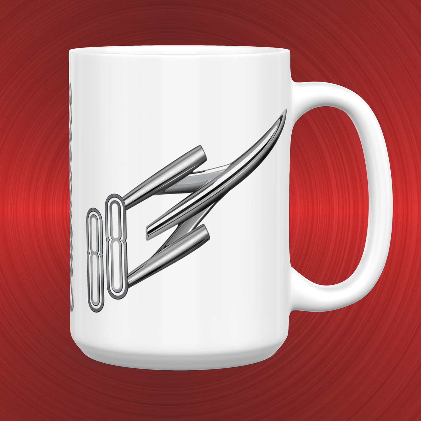 Vintage Oldsmobile 88 Emblem and Logo Large 15 oz. Mug