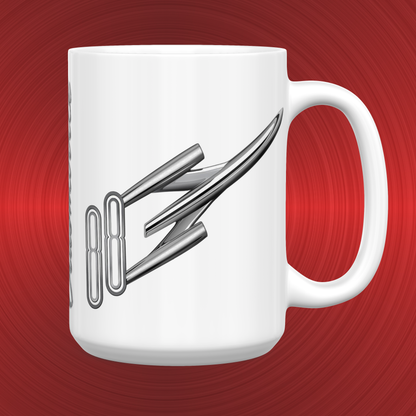 Vintage Oldsmobile 88 Emblem and Logo Large 15 oz. Mug