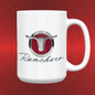 Ford Ranchero Bull Emblem and Logo Large 15 oz. Mug