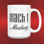 Ford Mustang Mach 1 Emblem and Logo Large 15 oz. Mug