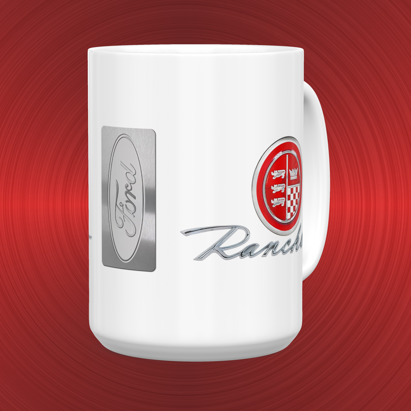 Ford Ranchero Emblem and Logo Large 15 oz. Mug