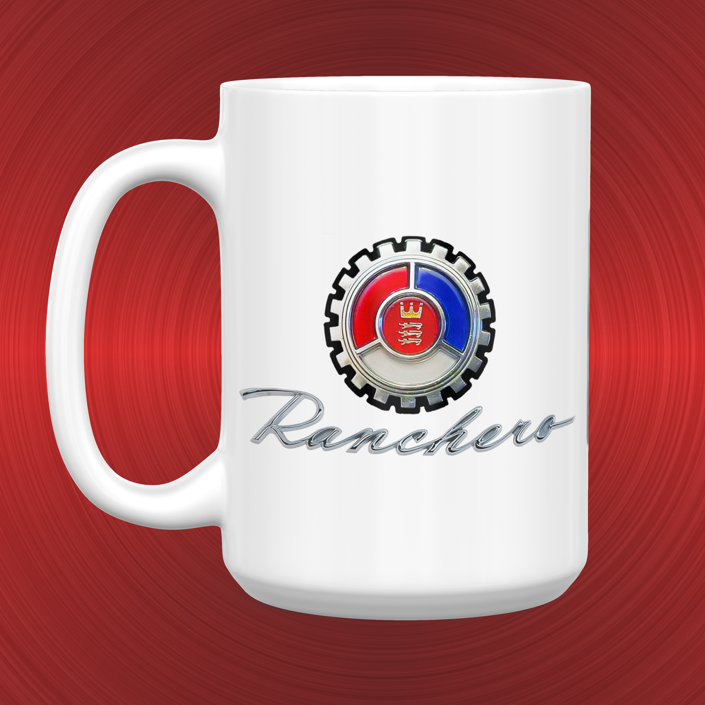 Ford Ranchero Grille Emblem and Logo Large 15 oz. Mug