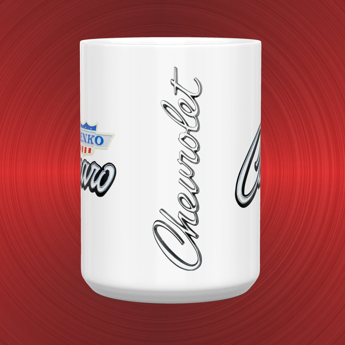 Yenko Chevrolet Camaro Emblem and Logo Large 15 oz. Mug