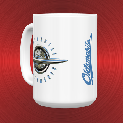 Vintage Oldsmobile Emblem and Logo Large 15 oz. Mug