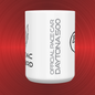 Daytona 500 25th Anniversary Pontiac Firebird Pace Car Large 15 oz. Mug