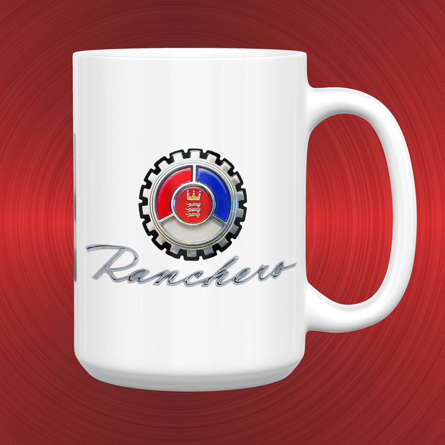 Ford Ranchero Grille Emblem and Logo Large 15 oz. Mug