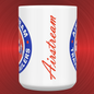 Vintage Airstream Travel Trailer Camper Logo LARGE 15 oz. Ceramic Mug